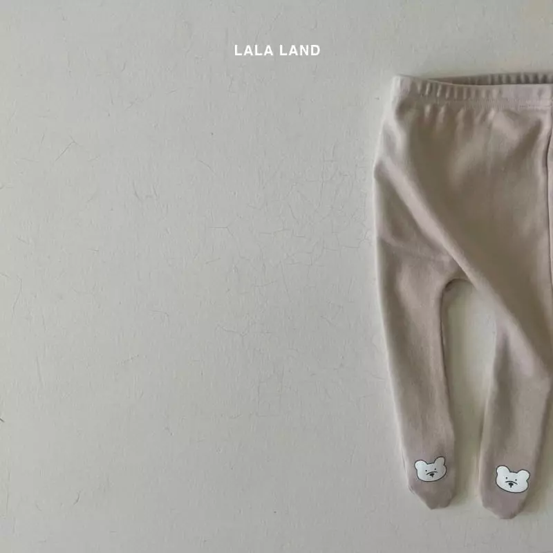 Lalaland - Korean Baby Fashion - #babyoninstagram - Beeb Turtleneck Foot Leggings - 4