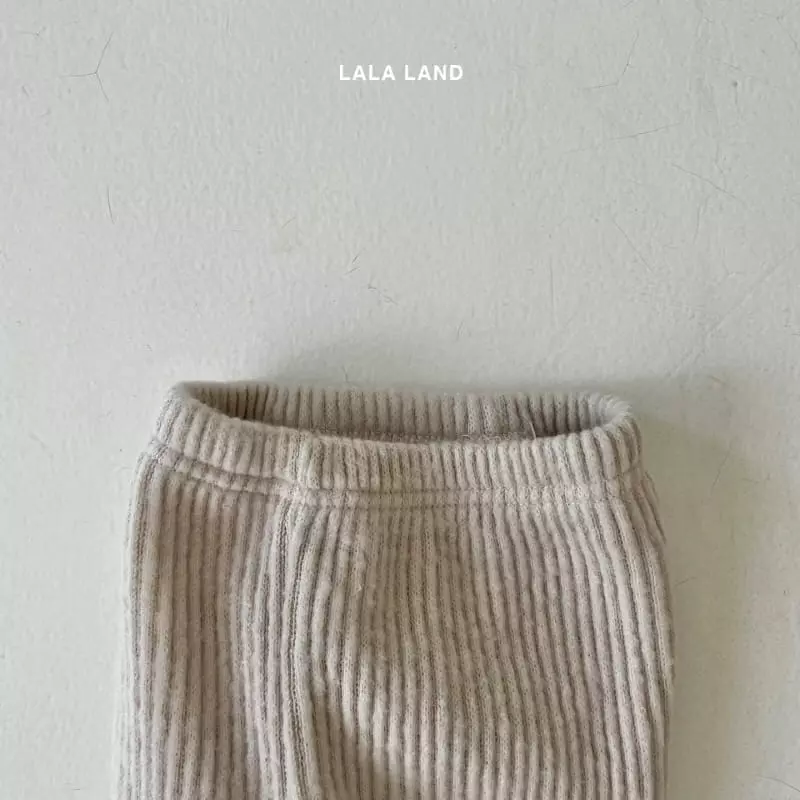 Lalaland - Korean Baby Fashion - #babyootd - Bebe Rib Knit Leggings - 3