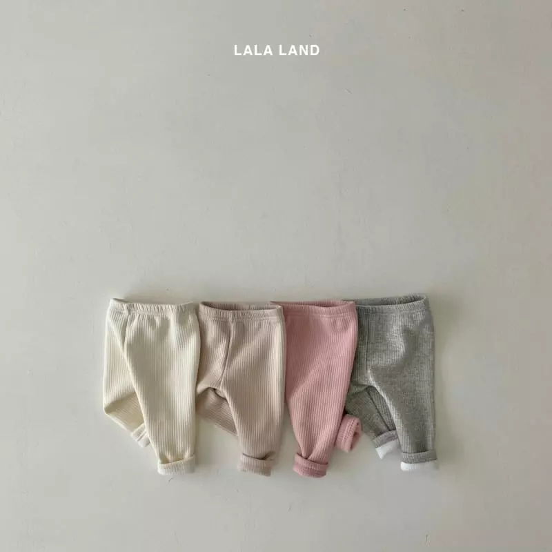 Lalaland - Korean Baby Fashion - #babyootd - Bebe Basic Leggings - 2
