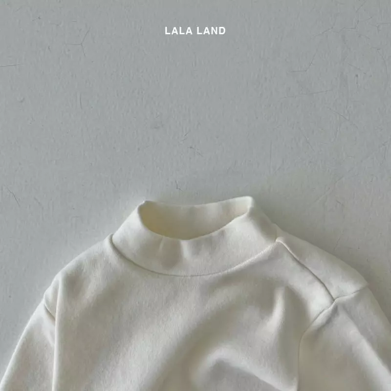 Lalaland - Korean Baby Fashion - #babyoutfit - Bebe Half Neck Tee - 11