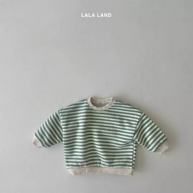 Lalaland - Korean Baby Fashion - #babyoutfit - Bebe Stripes Sweatshirt - 10