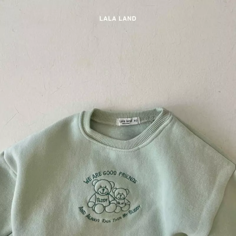Lalaland - Korean Baby Fashion - #babyoutfit - Bebe Teddy Sweatshrt - 8