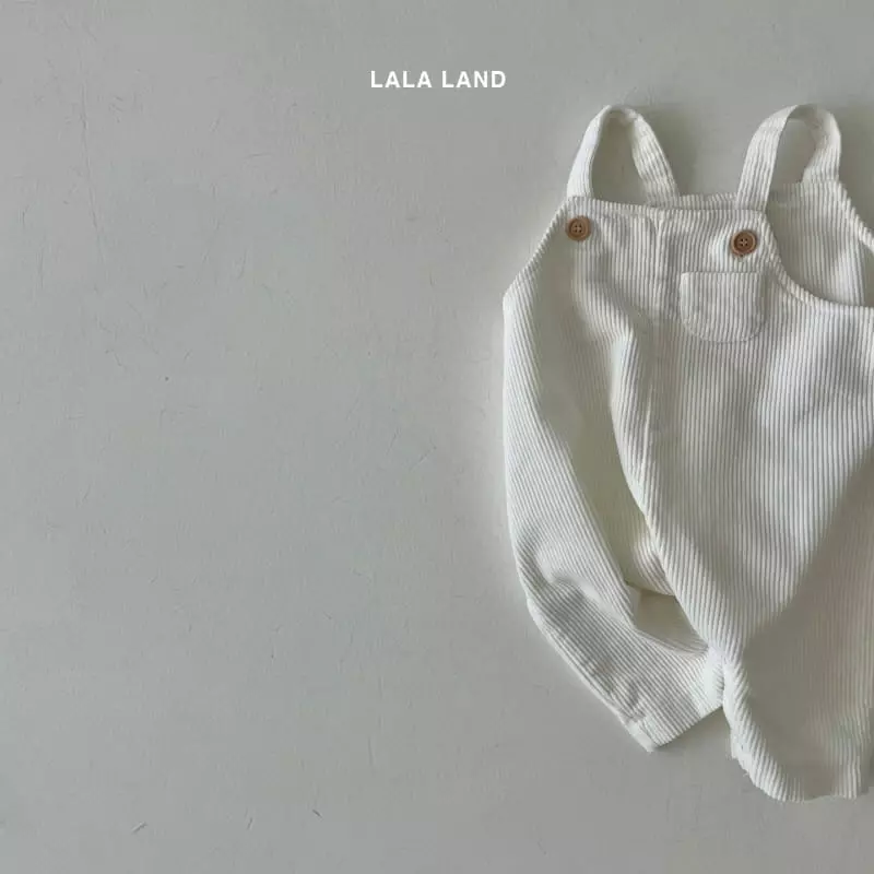 Lalaland - Korean Baby Fashion - #babyoutfit - Bebe Mini Pocket Dungarees - 9