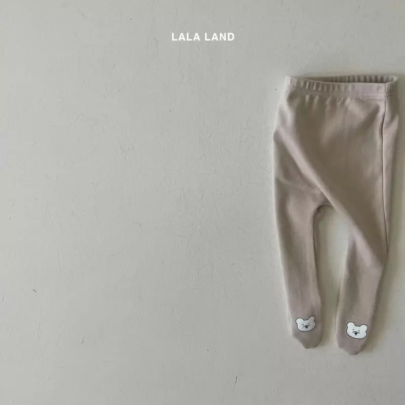 Lalaland - Korean Baby Fashion - #babyoutfit - Beeb Turtleneck Foot Leggings - 5
