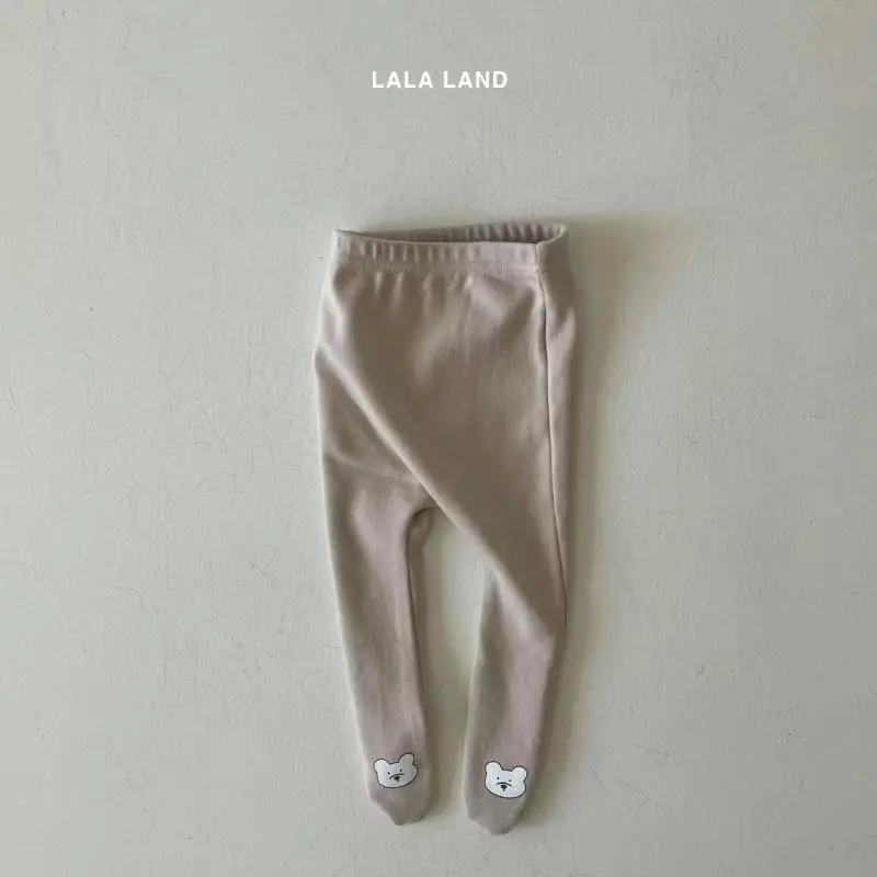 Lalaland - Korean Baby Fashion - #babyoutfit - Beeb Turtleneck Foot Leggings - 6