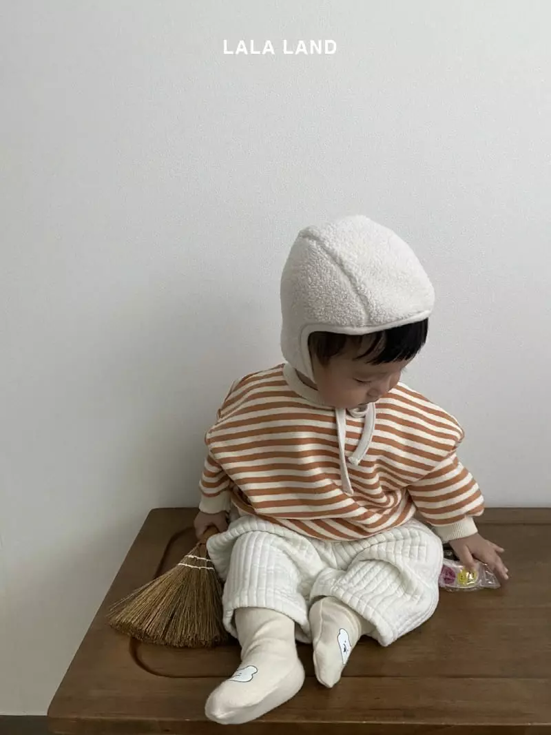Lalaland - Korean Baby Fashion - #babywear - Bebe Stripes Sweatshirt - 11