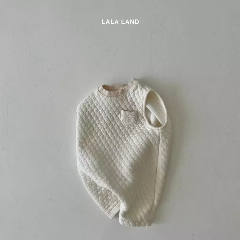 Lalaland - Korean Baby Fashion - #babywear - Beeb Embo Bodysuit - 8