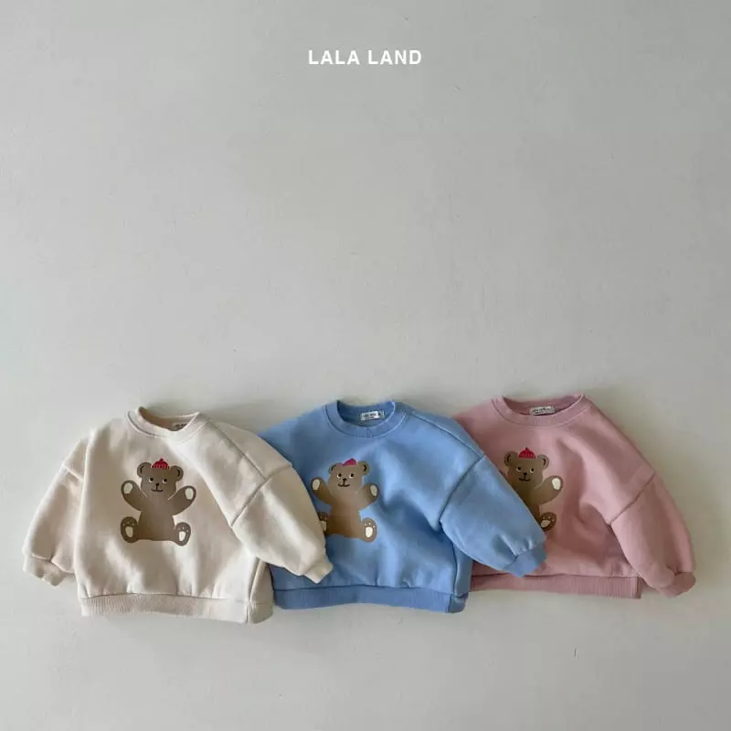 Lalaland - Korean Baby Fashion - #babywear - Bebe Beanie Bear Sweatshirt