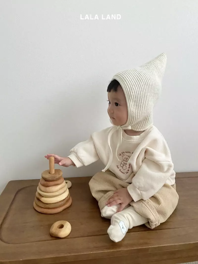 Lalaland - Korean Baby Fashion - #onlinebabyboutique - Bebe Teddy Sweatshrt - 11