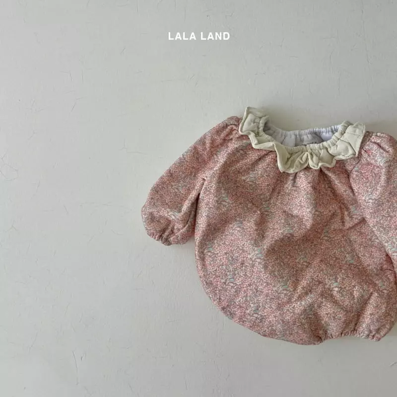 Lalaland - Korean Baby Fashion - #onlinebabyboutique - Bebe Frill Eri Bodysuit Set - 11