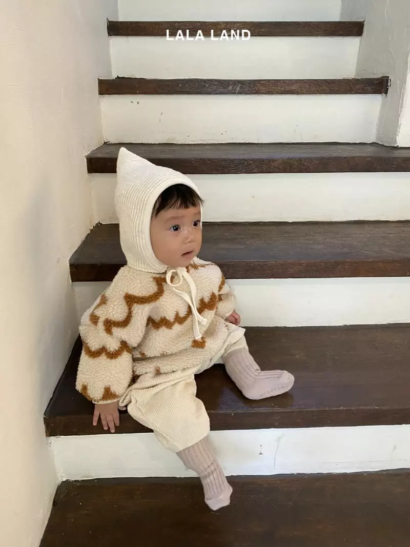 Lalaland - Korean Baby Fashion - #onlinebabyboutique - Bebe Rib Knit Bonnet - 9