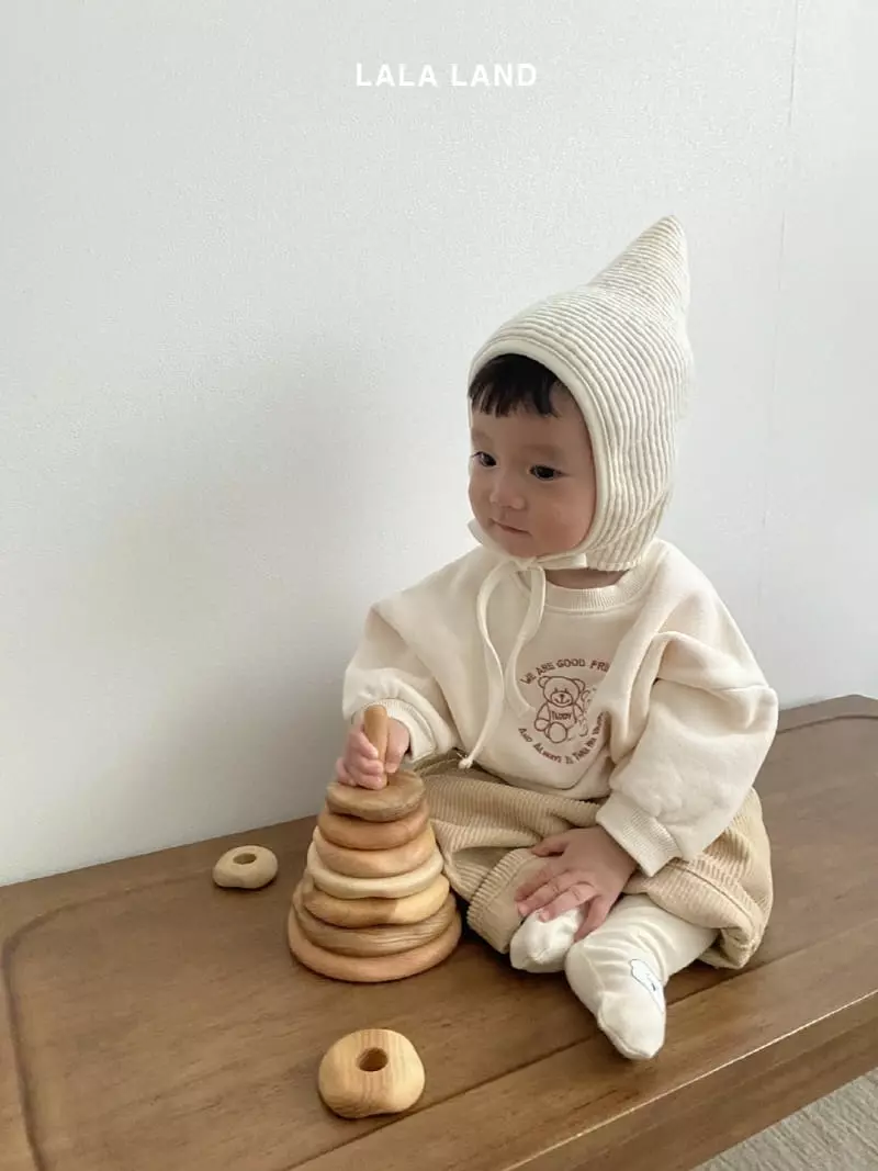 Lalaland - Korean Baby Fashion - #onlinebabyshop - Bebe Teddy Sweatshrt - 12