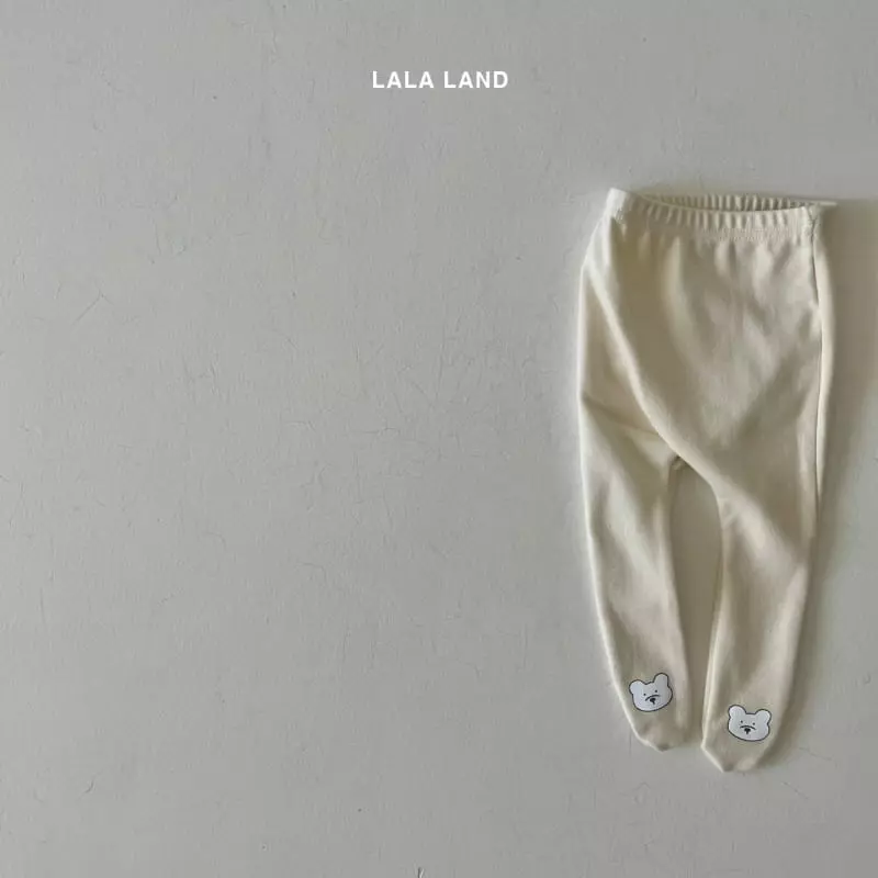 Lalaland - Korean Baby Fashion - #onlinebabyshop - Beeb Turtleneck Foot Leggings - 9