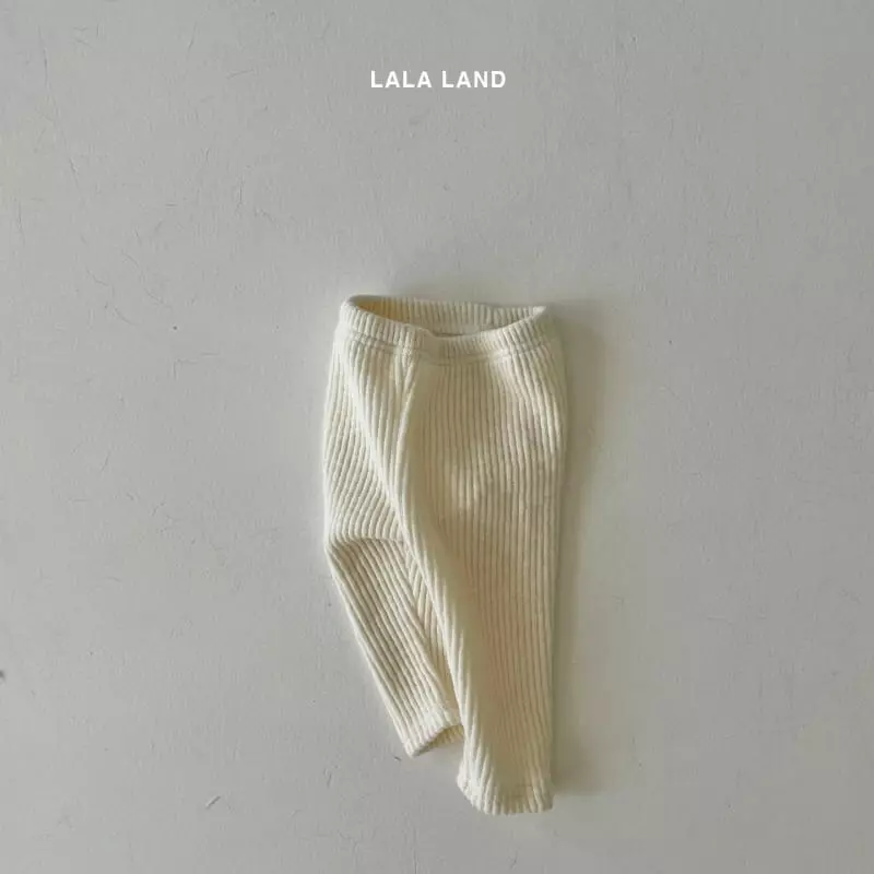 Lalaland - Korean Baby Fashion - #onlinebabyshop - Bebe Rib Knit Leggings - 8