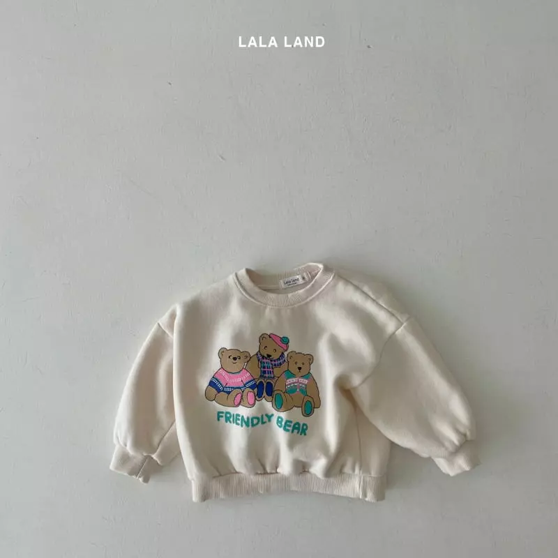 Lalaland - Korean Children Fashion - #Kfashion4kids - Sweater Bear Sweatshirt - 10