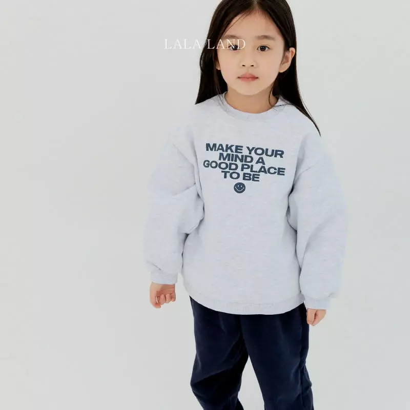 Lalaland - Korean Children Fashion - #Kfashion4kids - Lettering Sweatshirt with Mom - 8