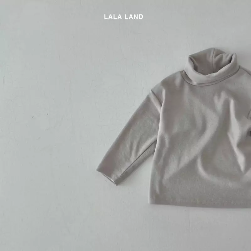 Lalaland - Korean Children Fashion - #Kfashion4kids - Butter Long Turtleneck Tee - 6