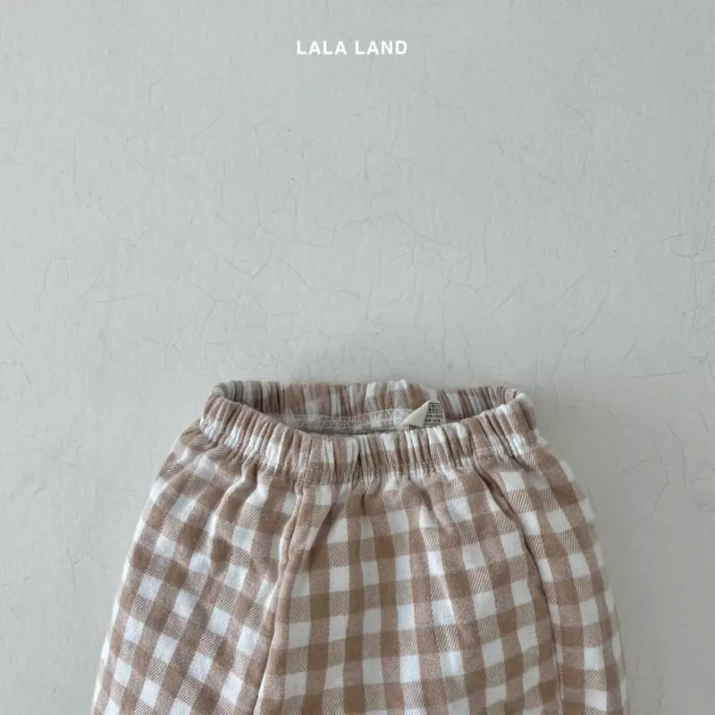 Lalaland - Korean Children Fashion - #Kfashion4kids - Jue Jue Check Pants - 11