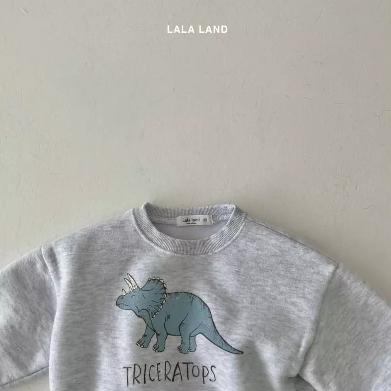 Lalaland - Korean Children Fashion - #childofig - Dino Sweatshirt - 5