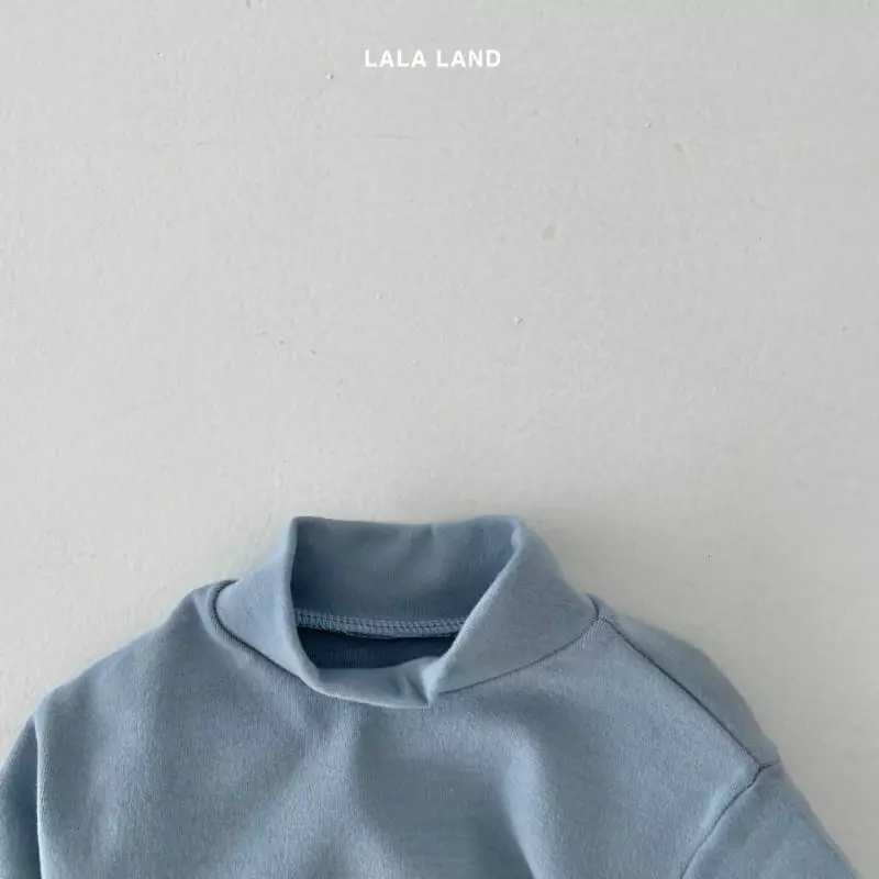 Lalaland - Korean Children Fashion - #childofig - Half Turtleneck Tee - 2