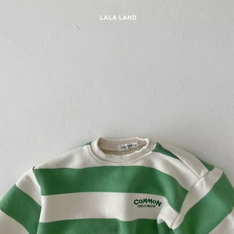 Lalaland - Korean Children Fashion - #childofig - Big Stripes Sweatshirt - 8