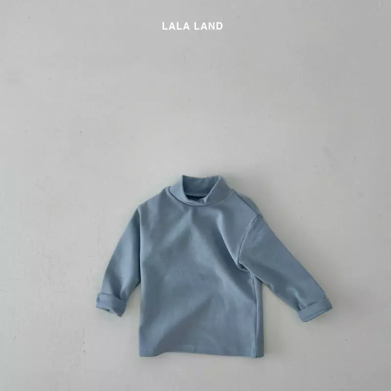 Lalaland - Korean Children Fashion - #childofig - Half Turtleneck Tee - 4