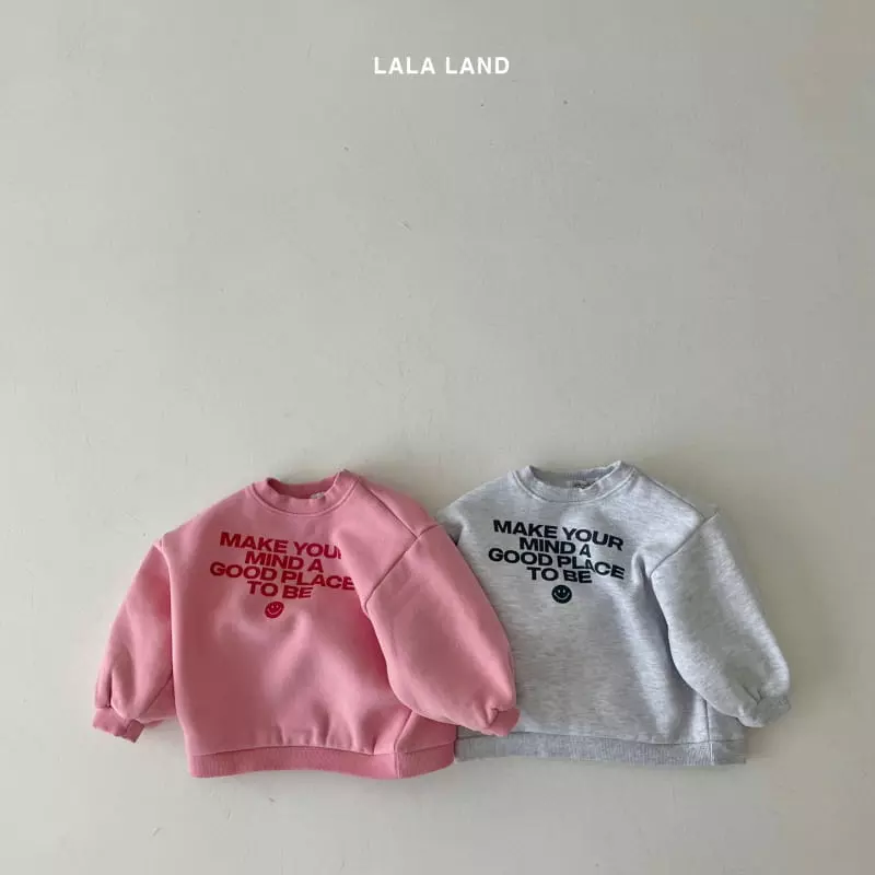 Lalaland - Korean Children Fashion - #childrensboutique - Lettering Sweatshirt with Mom