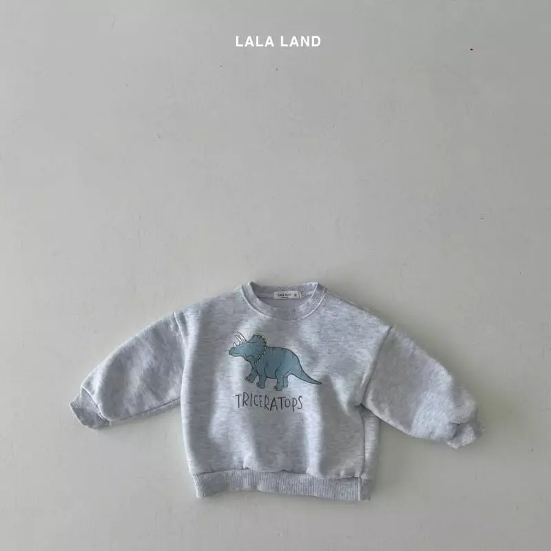 Lalaland - Korean Children Fashion - #designkidswear - Dino Sweatshirt - 7