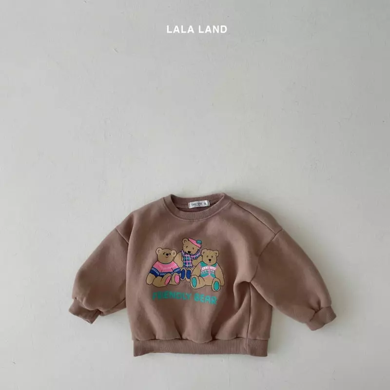 Lalaland - Korean Children Fashion - #childrensboutique - Sweater Bear Sweatshirt - 4