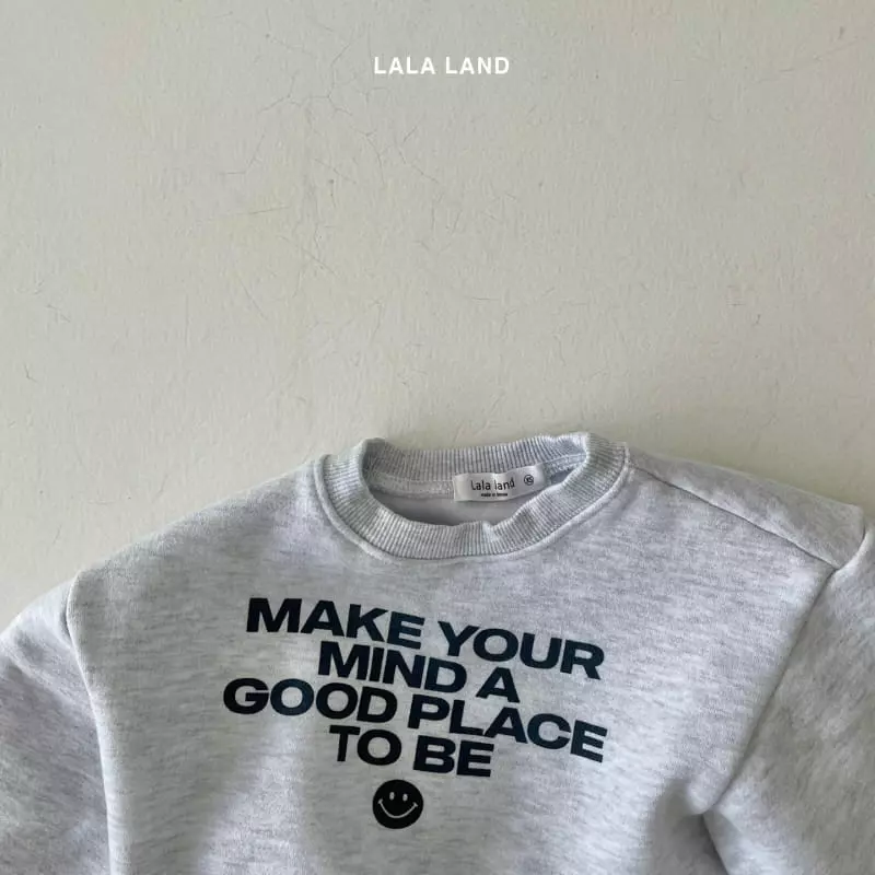 Lalaland - Korean Children Fashion - #designkidswear - Lettering Sweatshirt with Mom - 2