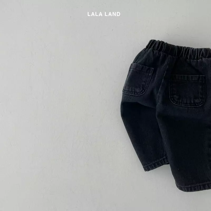 Lalaland - Korean Children Fashion - #designkidswear - Fleece Round Jeans - 2