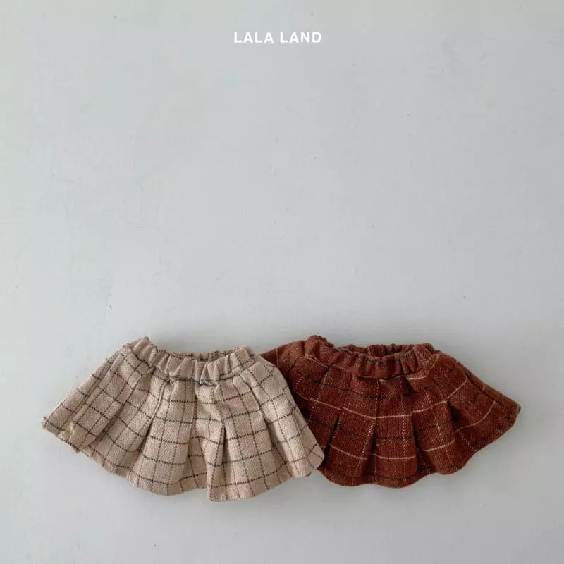 Lalaland - Korean Children Fashion - #designkidswear - Mosic Wrinkle Skirt