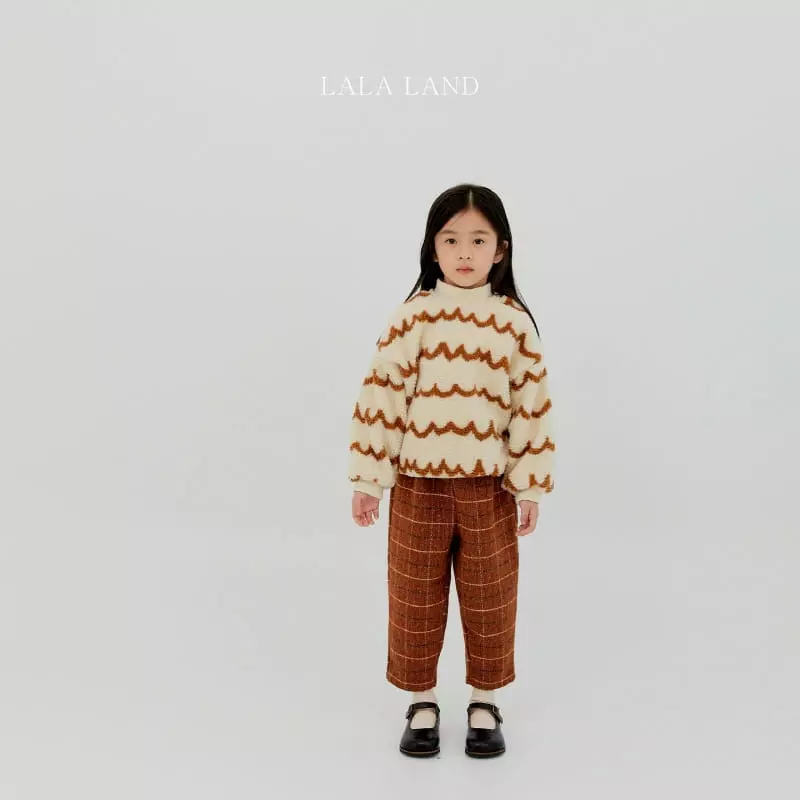 Lalaland - Korean Children Fashion - #discoveringself - Mosic Check Pants - 8