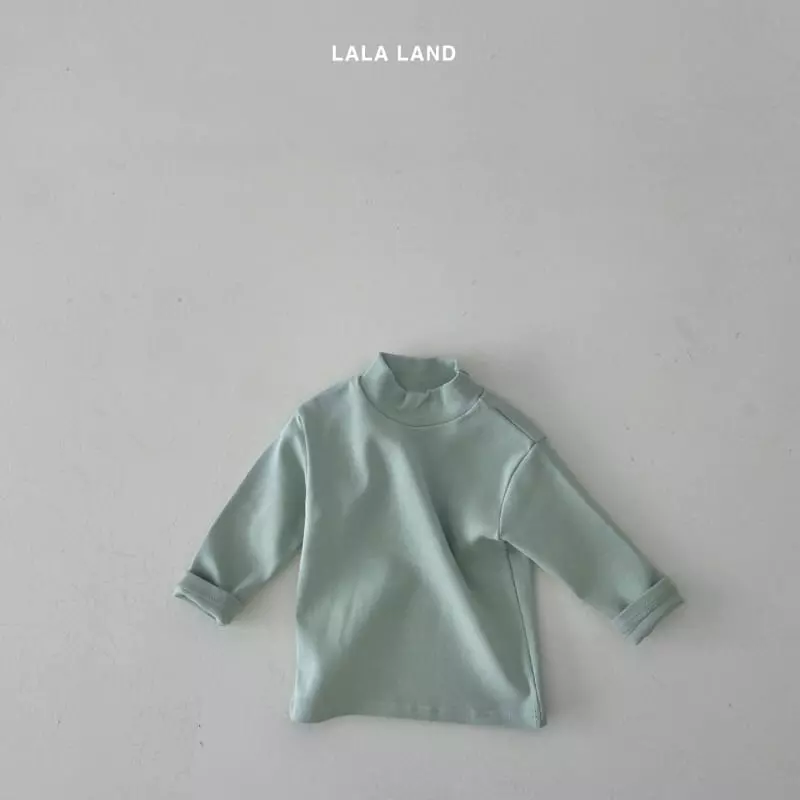 Lalaland - Korean Children Fashion - #fashionkids - Half Turtleneck Tee - 7