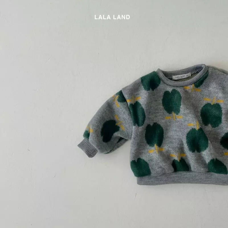 Lalaland - Korean Children Fashion - #fashionkids - Apple Knit Sweatshirt - 3