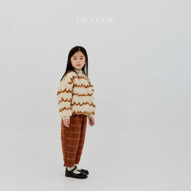Lalaland - Korean Children Fashion - #fashionkids - Mosic Check Pants - 9