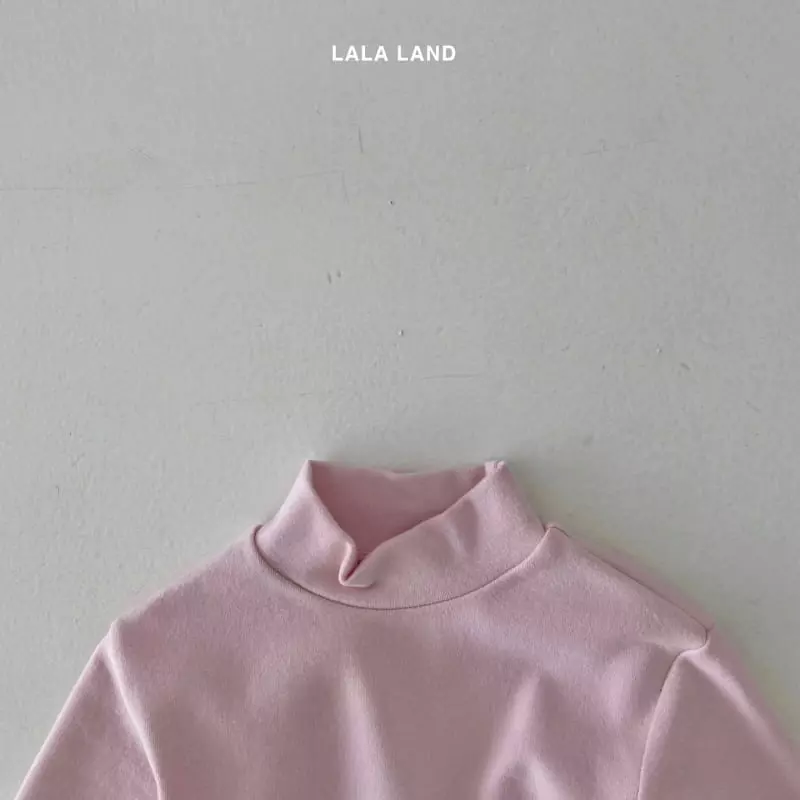 Lalaland - Korean Children Fashion - #kidsshorts - Half Turtleneck Tee - 8