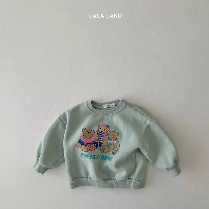 Lalaland - Korean Children Fashion - #kidsshorts - Sweater Bear Sweatshirt - 7