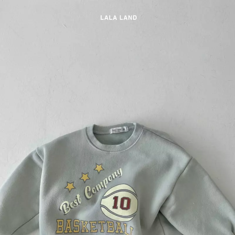 Lalaland - Korean Children Fashion - #kidsshorts - Basketball Sweatshirt - 2