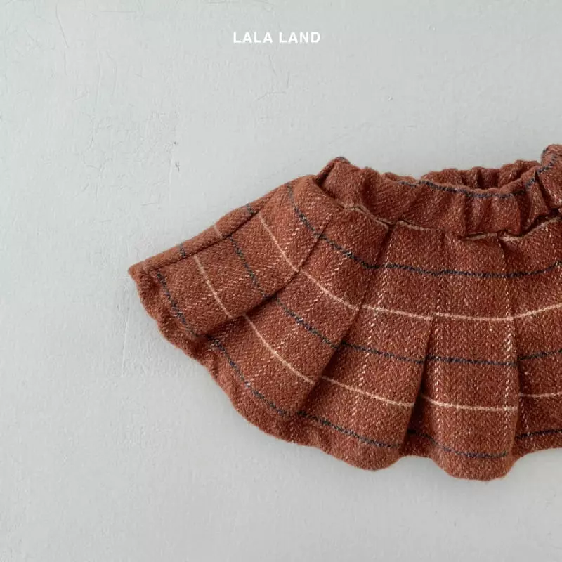 Lalaland - Korean Children Fashion - #fashionkids - Mosic Wrinkle Skirt - 4