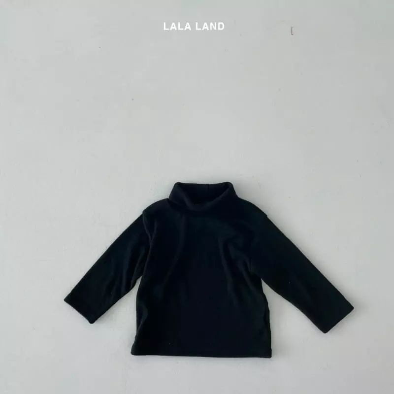 Lalaland - Korean Children Fashion - #kidsshorts - Butter Long Turtleneck Tee - 4