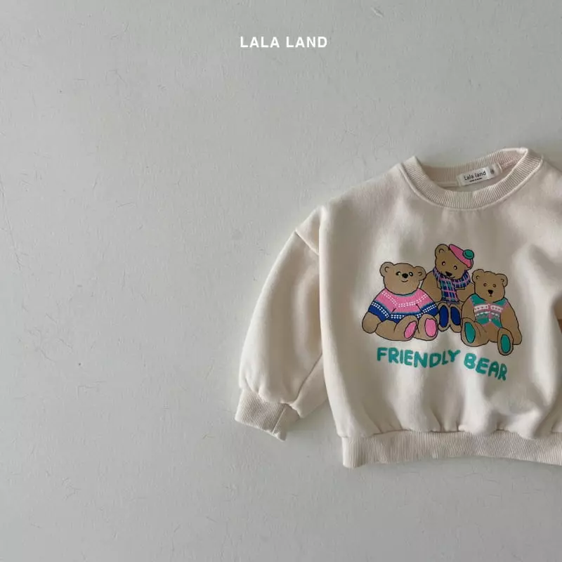 Lalaland - Korean Children Fashion - #kidzfashiontrend - Sweater Bear Sweatshirt - 9