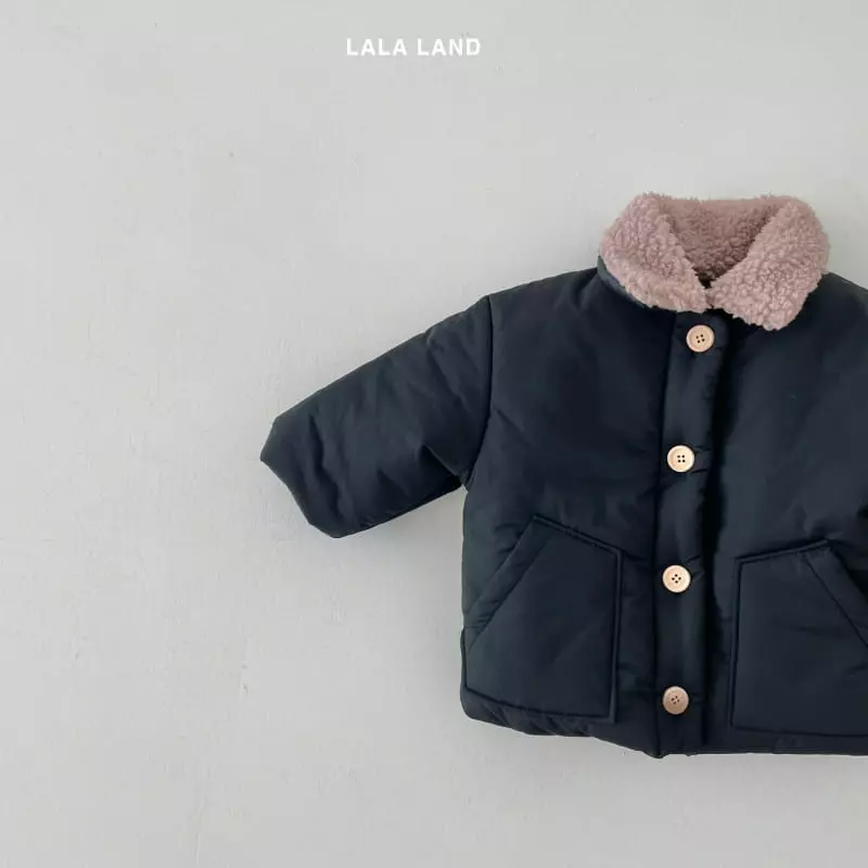 Lalaland - Korean Children Fashion - #kidzfashiontrend - Pocket Padding Jacket - 3