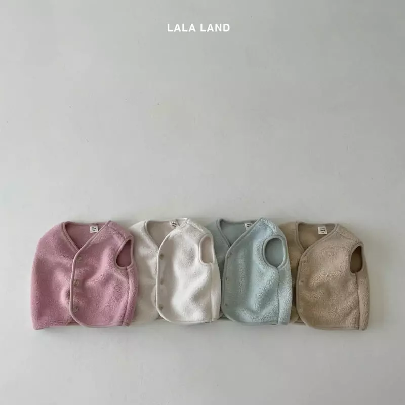 Lalaland - Korean Children Fashion - #kidzfashiontrend - Fluffy Vest