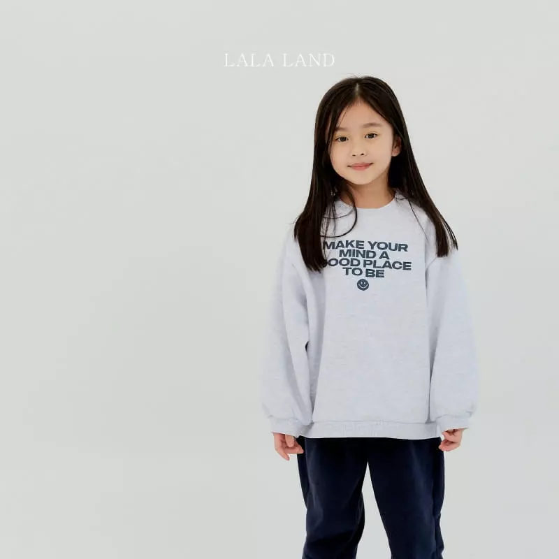Lalaland - Korean Children Fashion - #littlefashionista - Lettering Sweatshirt with Mom - 9
