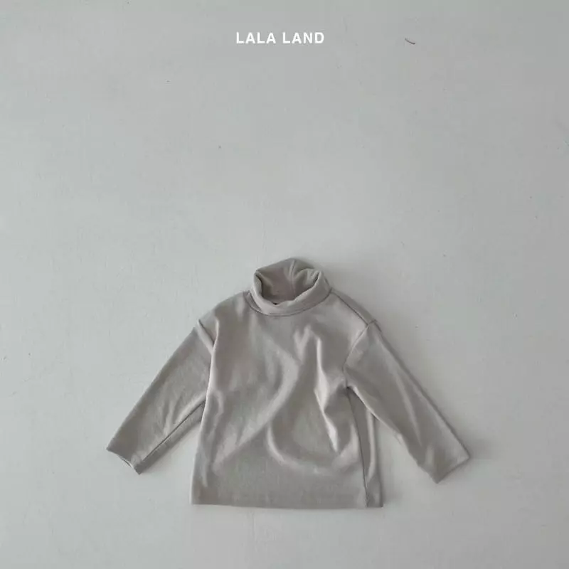 Lalaland - Korean Children Fashion - #littlefashionista - Butter Long Turtleneck Tee - 7