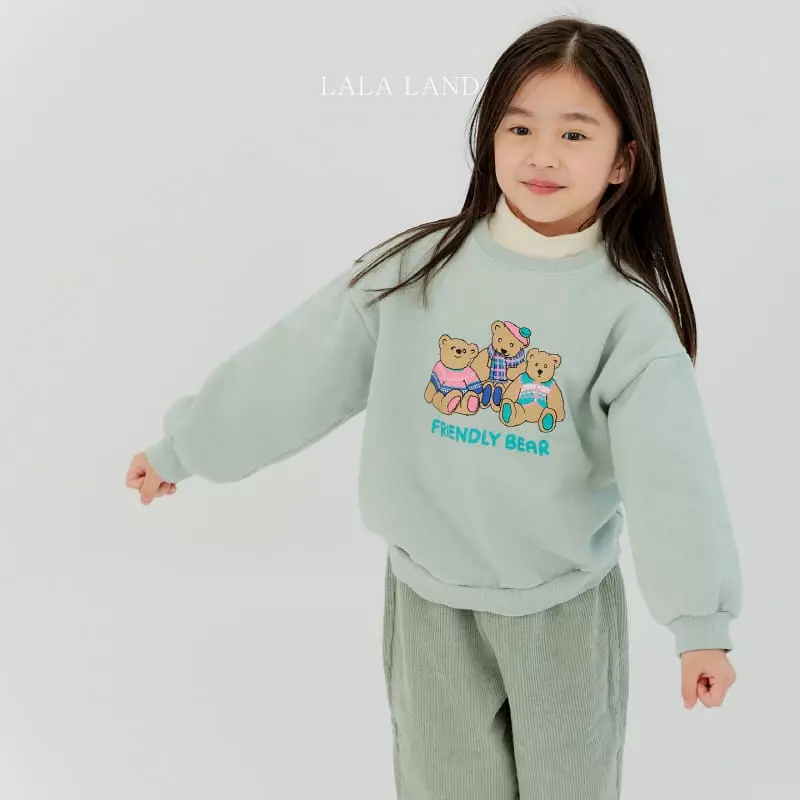 Lalaland - Korean Children Fashion - #magicofchildhood - Sweater Bear Sweatshirt - 12