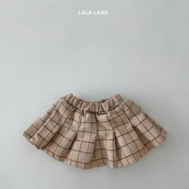 Lalaland - Korean Children Fashion - #magicofchildhood - Mosic Wrinkle Skirt - 9