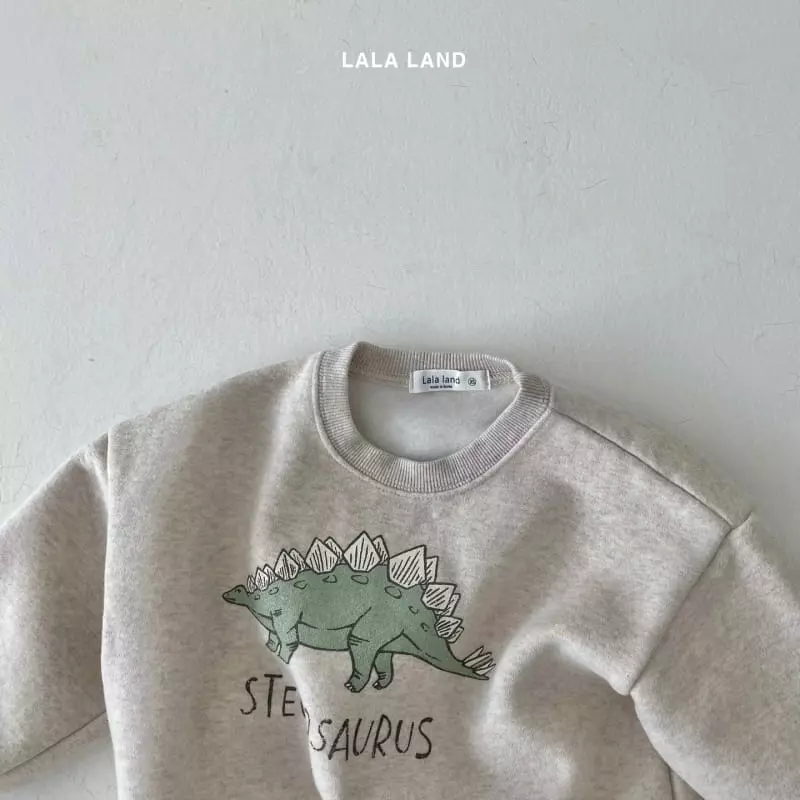 Lalaland - Korean Children Fashion - #minifashionista - Dino Sweatshirt - 2