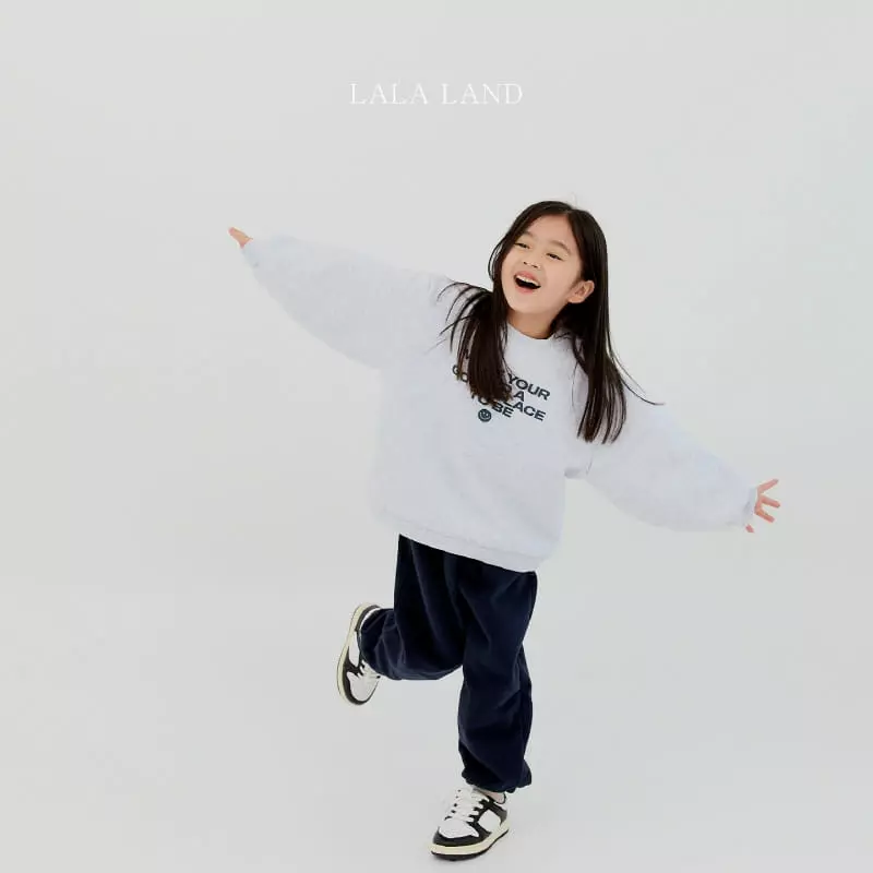Lalaland - Korean Children Fashion - #minifashionista - Lettering Sweatshirt with Mom - 11